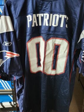 *NEW* New England Patriots #00 Reebok NFL Equipment Team Jersey Size 2XL NWOT